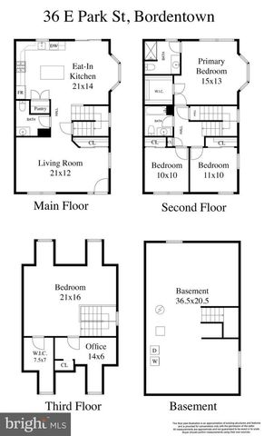 36 E PARK ST, Bordentown, NJ 08505