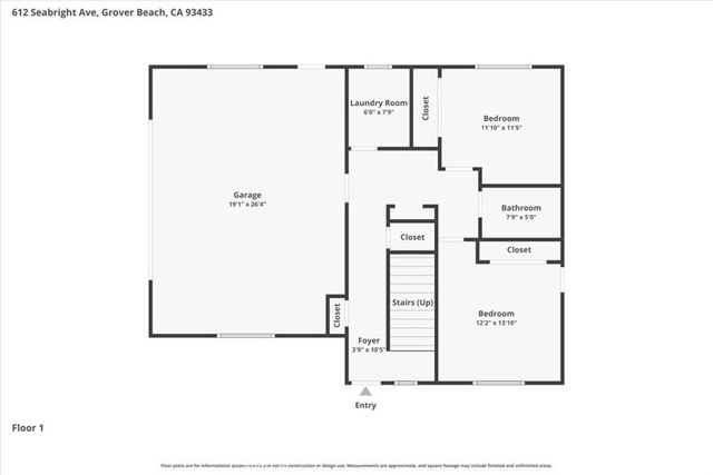 612 Seabright, Grover Beach, CA 93433