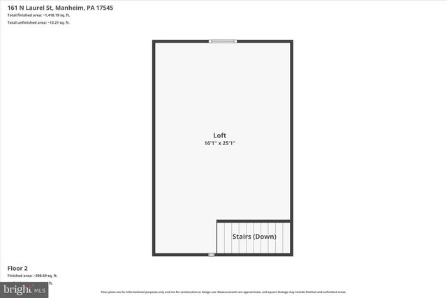 161 N LAUREL ST, Manheim, PA 17545