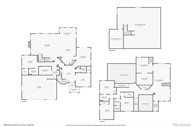 11586 Pine Canyon Drive, Parker, CO 80138
