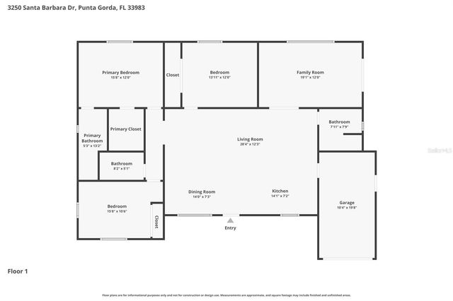 3250 SANTA BARBARA DRIVE, Punta Gorda, FL 33983