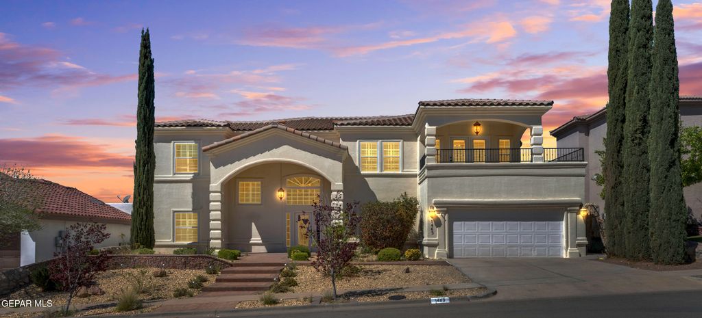 1463 SHELBY RIDGE Drive, El Paso, TX 79912