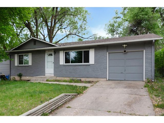 838 Kingsley Dr, Colorado Springs, CO 80909