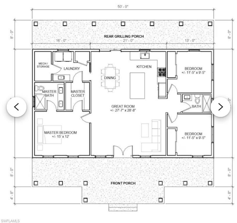 1237 Bari ST E, LEHIGH ACRES, FL 33974 — photo 2