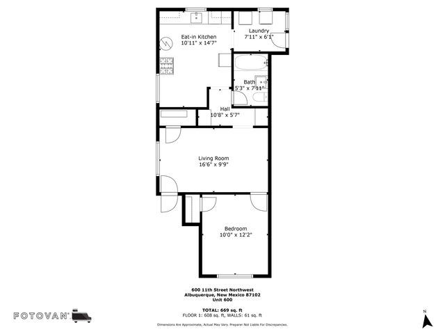 1023 FRUIT Avenue NW, Albuquerque, NM 87102