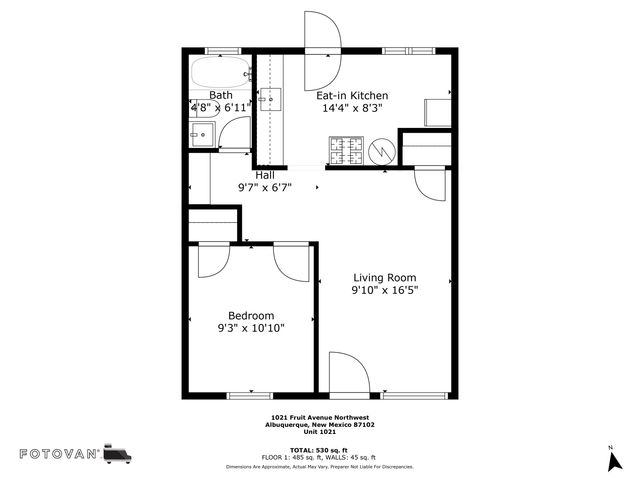 1023 FRUIT Avenue NW, Albuquerque, NM 87102