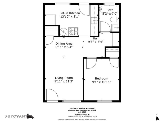 1023 FRUIT Avenue NW, Albuquerque, NM 87102