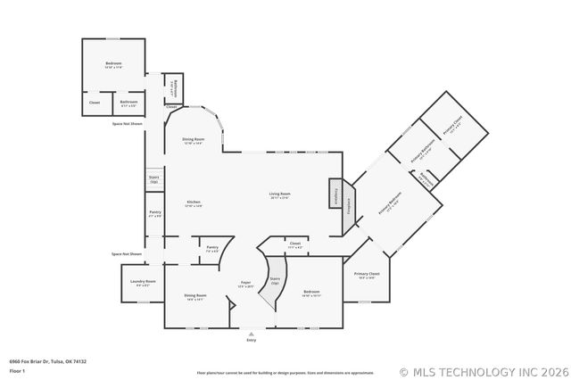 6960 Foxbriar Drive, Tulsa, OK 74132