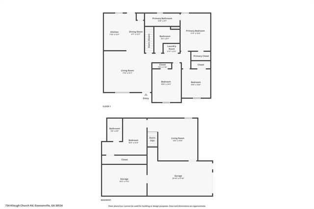 734 Kilough CH Road, Dawsonville, GA 30534