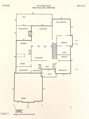 1613 Wooten Court, Wake Forest, NC 27587