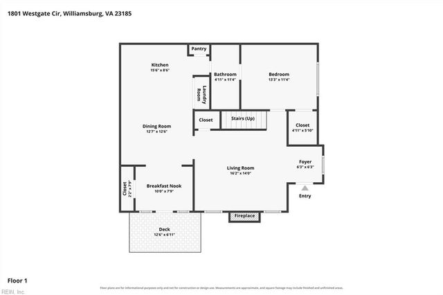1801 Westgate CIR, Williamsburg, VA 23185