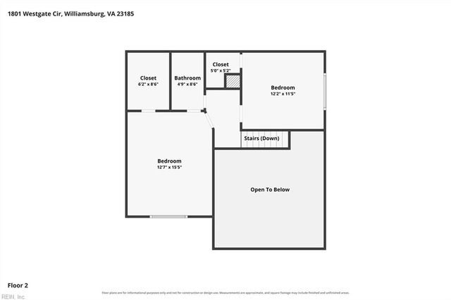 1801 Westgate CIR, Williamsburg, VA 23185