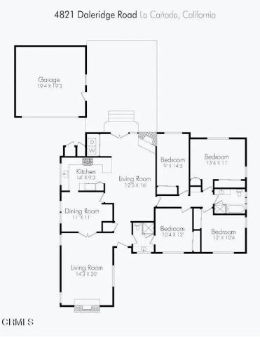 4821 Daleridge Road, La Canada Flintridge, CA 91011