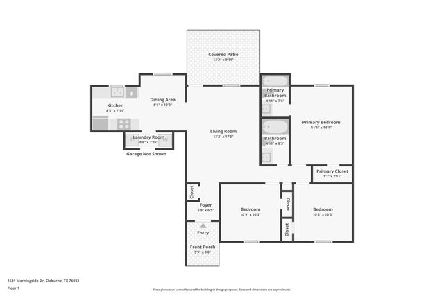 1521 Morningside Drive, Cleburne, TX 76033