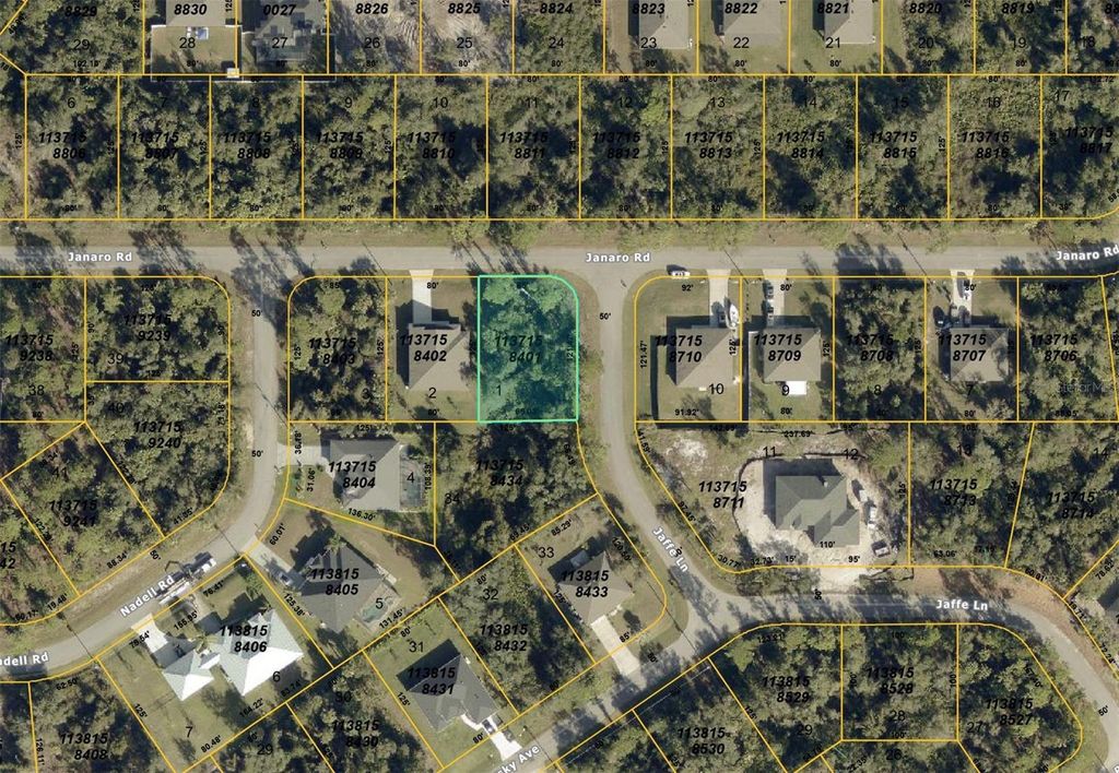Lot 1 JANARO ROAD, North Port, FL 34288