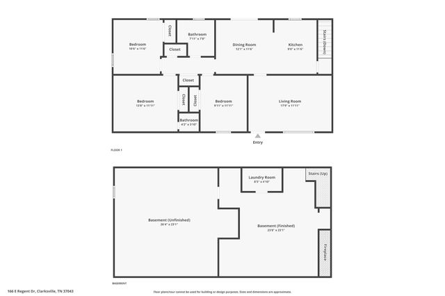 166 E Regent Dr, Clarksville, TN 37043