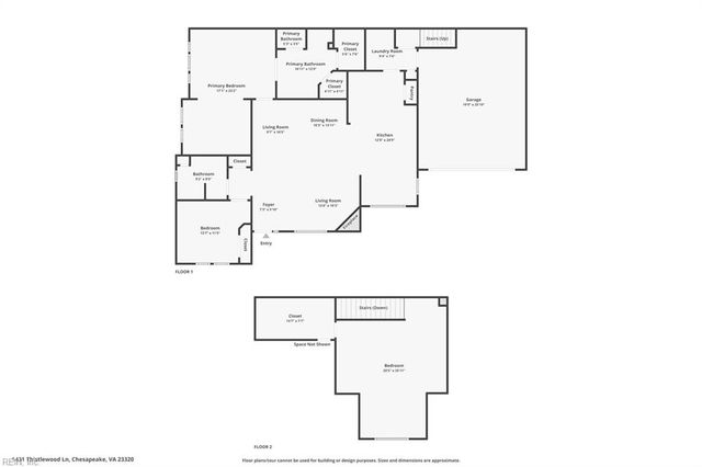 1431 Thistlewood LN, Chesapeake, VA 23320