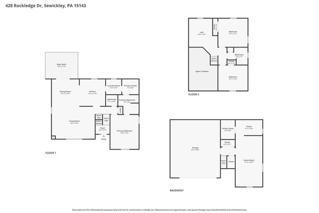 428 Rockledge Dr, Aleppo, PA 15143