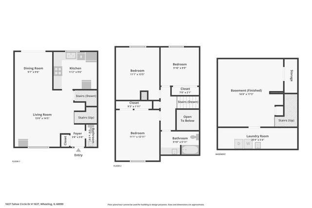 1637 Tahoe Circle Drive, Wheeling, IL 60090