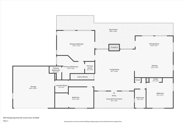 9401 Whispering Pines Road, Frazier Park, CA 93225