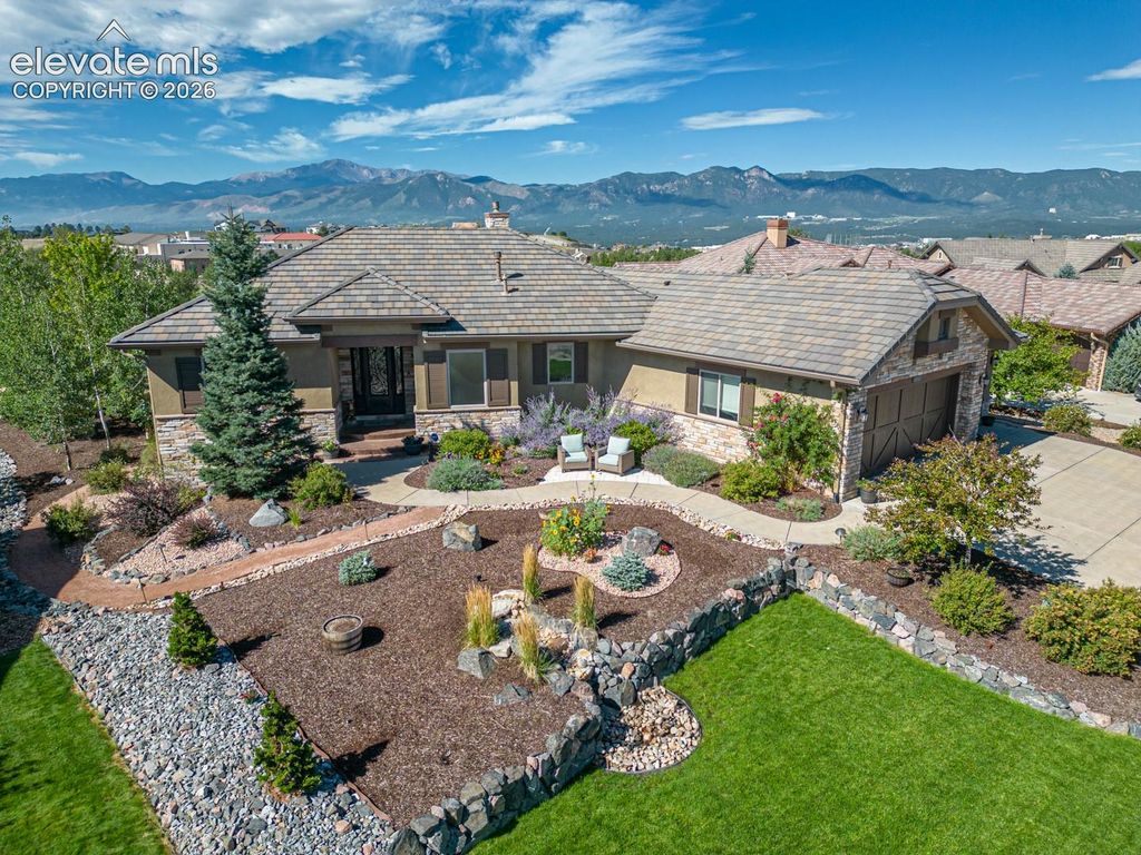 1957 Bent Creek Drive, Colorado Springs, CO 80921 — exterior