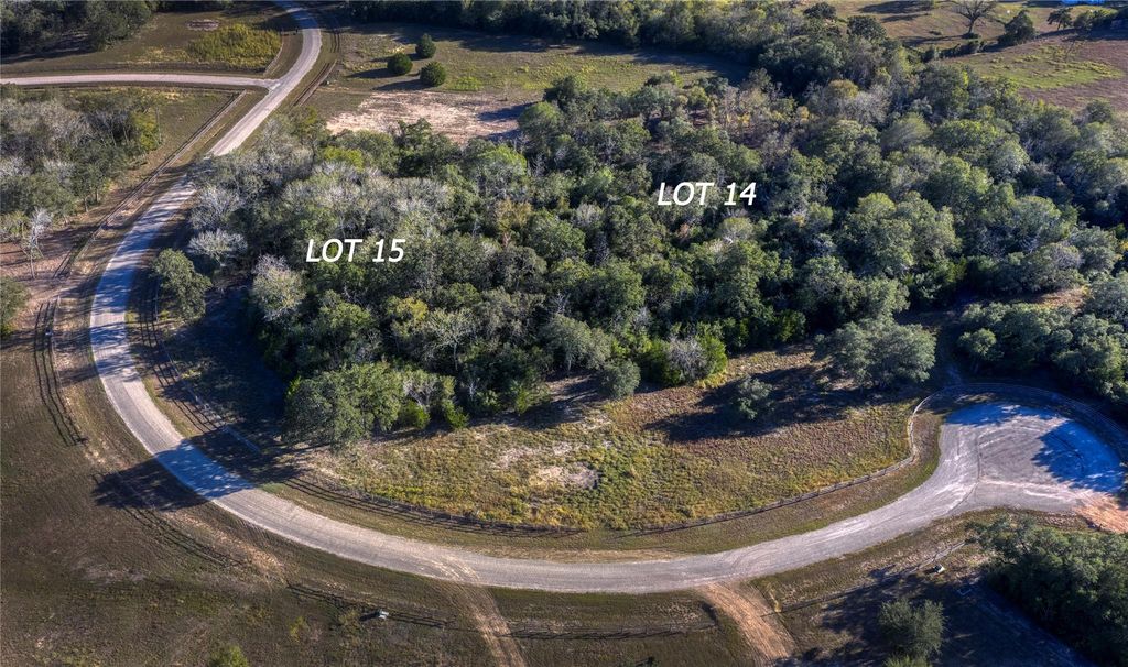 Lot14 & 15 Woodland Meadows, Rutersville, TX 78945