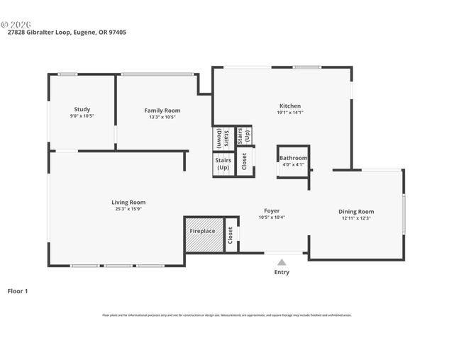 27828 GIBRALTER Loop, Eugene, OR 97405