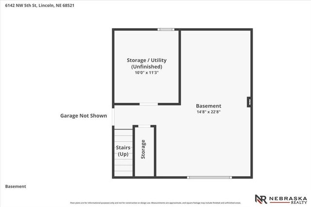 6142 NW 5th Street, Lincoln, NE 68521