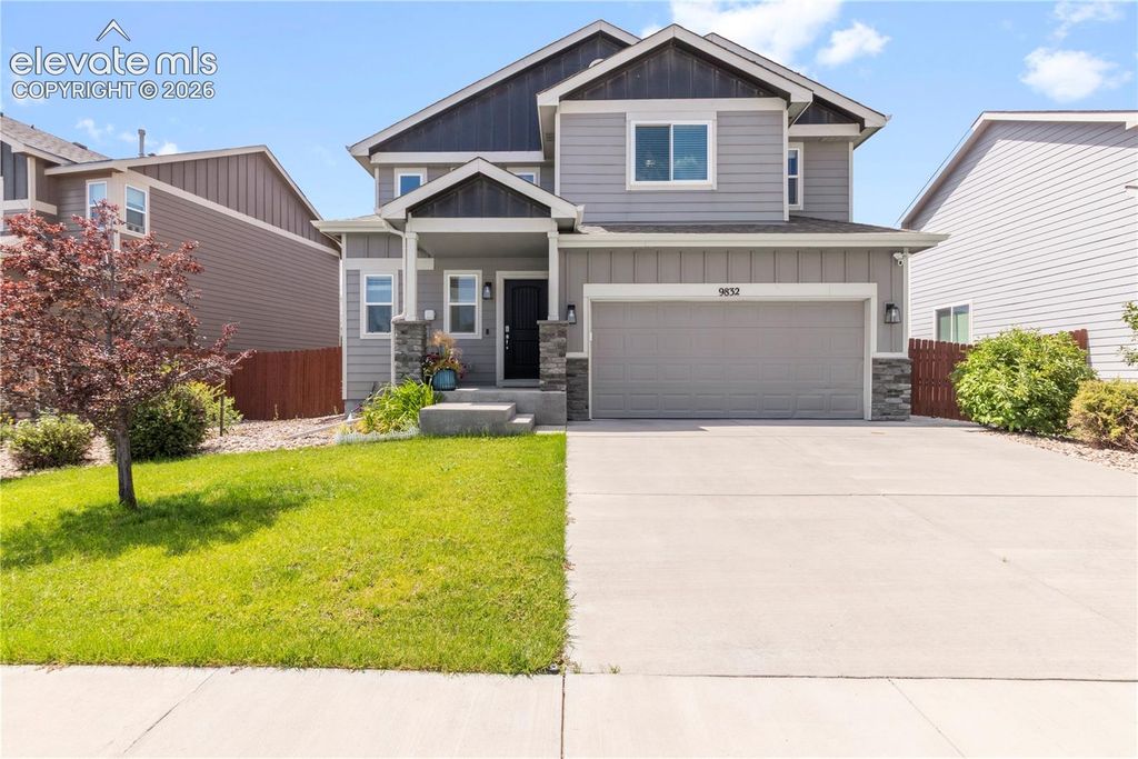 9832 Morning Vista Drive, Peyton, CO 80831 — exterior