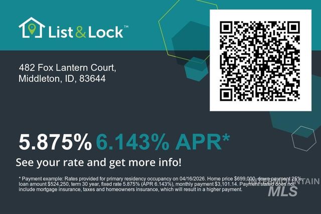 482 Fox Lantern Court, Middleton, ID 83644