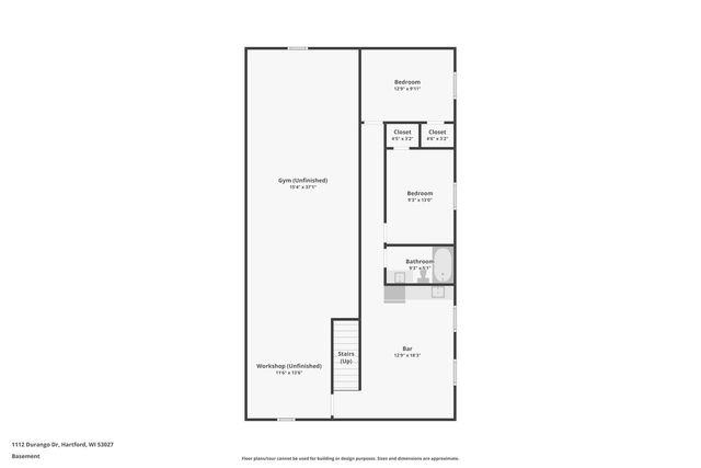 1112 Durango DRIVE, Hartford, WI 53027