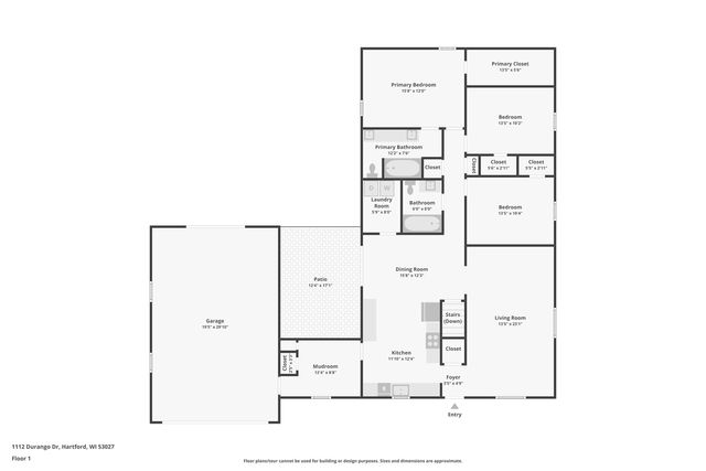 1112 Durango DRIVE, Hartford, WI 53027
