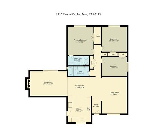 1610 Carmel Drive, San Jose, CA 95125