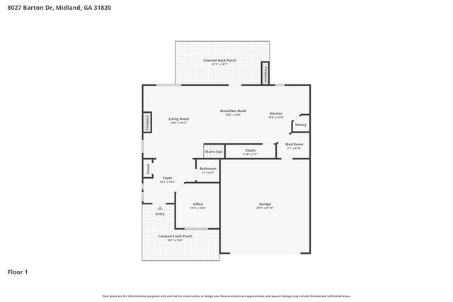 8027 Barton Drive, Midland, GA 31820