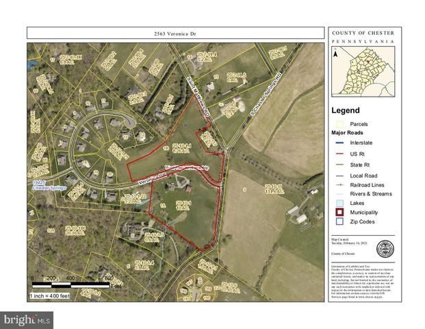 2563 VERONICA DR, Chester Springs, PA 19425