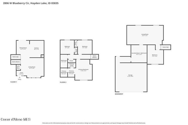 2806 W Blueberry CIR, Hayden, ID 83835