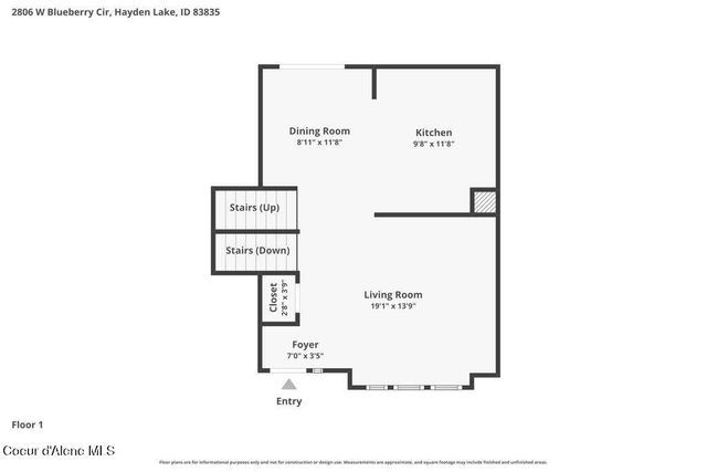 2806 W Blueberry CIR, Hayden, ID 83835