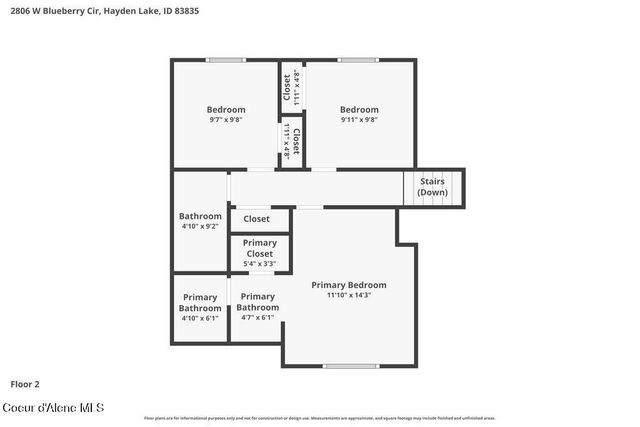 2806 W Blueberry CIR, Hayden, ID 83835