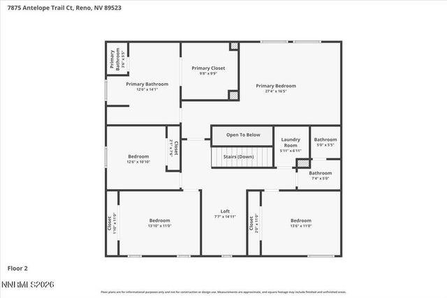 7875 Antelope Trail Court, Reno, NV 89523