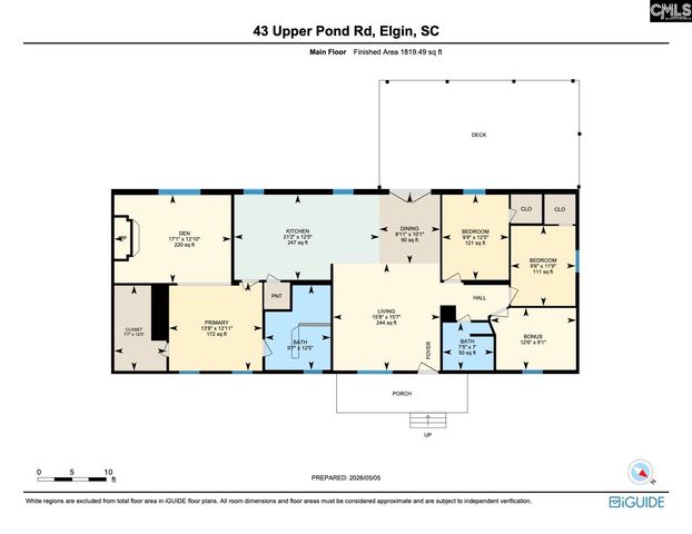 43 Upper Pond Road, Elgin, SC 29045