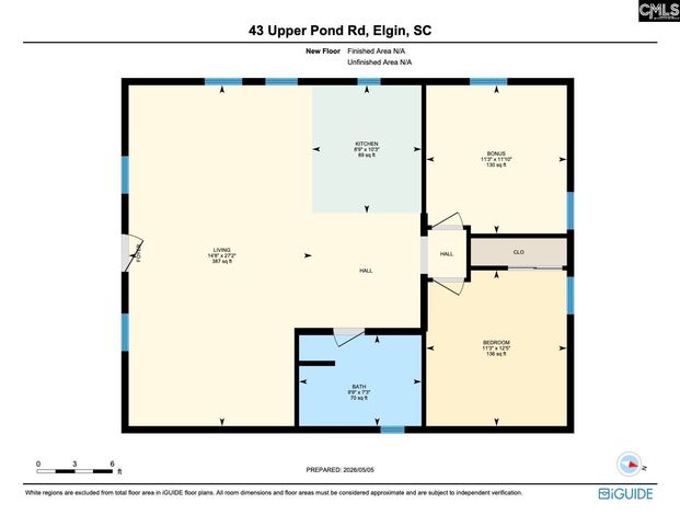 43 Upper Pond Road, Elgin, SC 29045