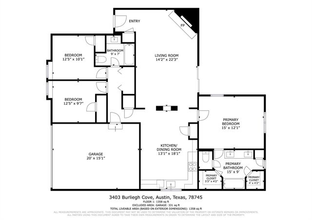 3403 Burliegh Cove CV, Austin, TX 78745