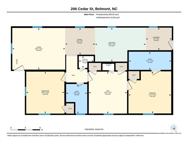 206 Cedar Street, Belmont, NC 28012