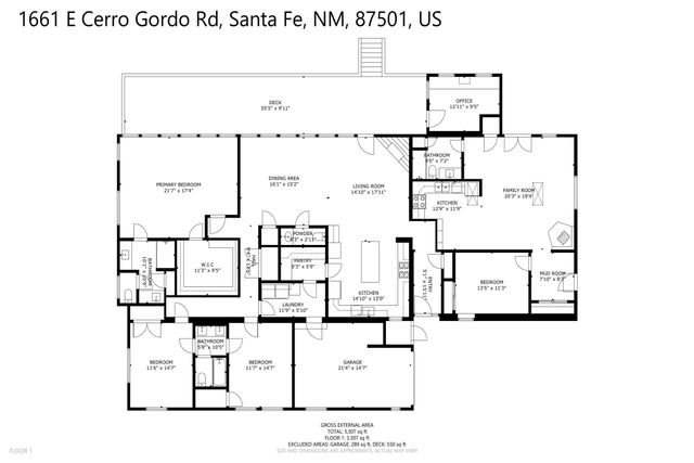 1661 Cerro Gordo E, Santa Fe, NM 87501