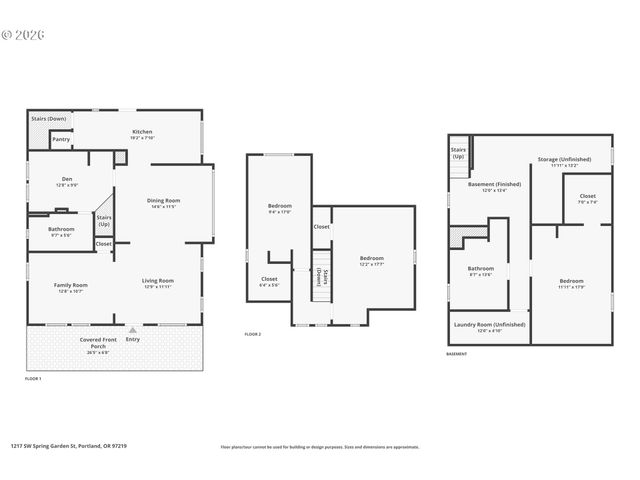 1217 Sw SPRING GARDEN St, Portland, OR 97219