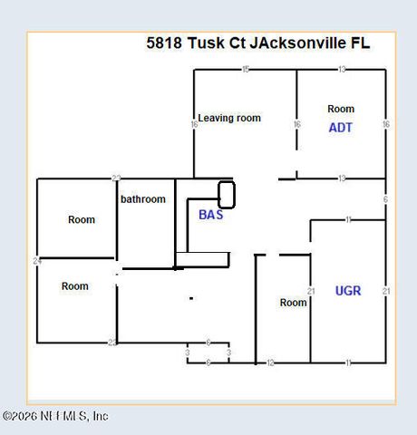 5818 TUSK Court, Jacksonville, FL 32209