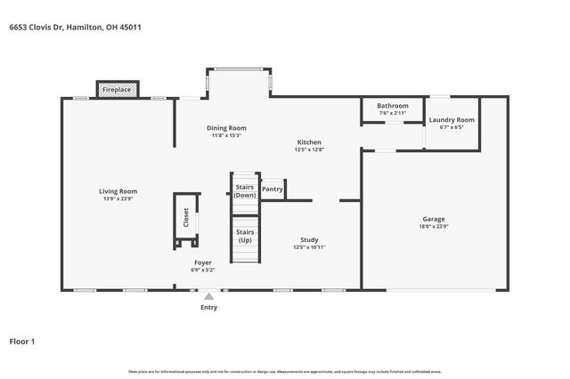 6653 Clovis Drive, Fairfield Twp, OH 45011