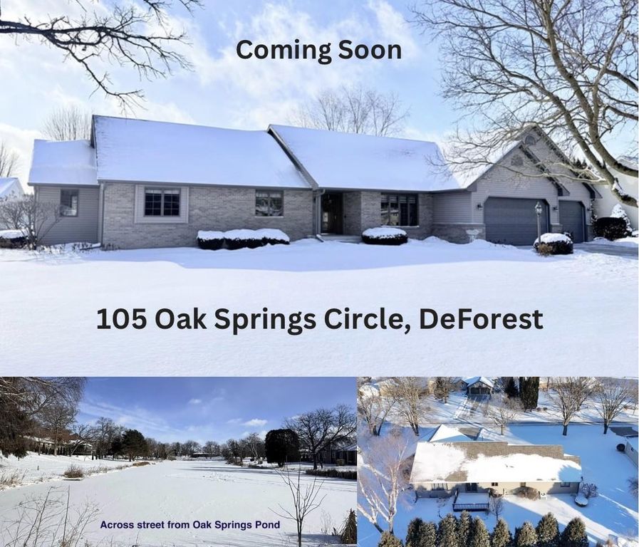 105 Oak Springs Circle, Deforest, WI 53532