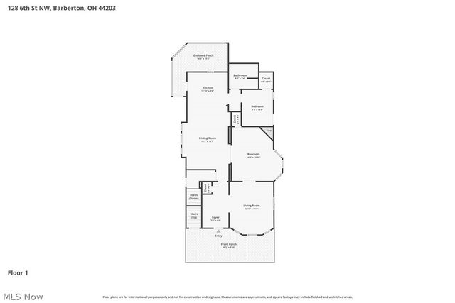 128 6th Street NW, Barberton, OH 44203