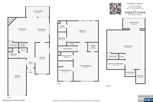 339 Cambridge Drive, Ramsey, NJ 07446